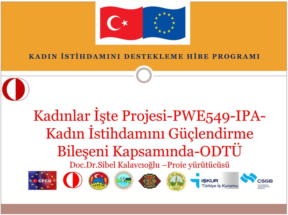 Projesi-PWE549-IPA- Kadın İstihdamını Güçlendirme