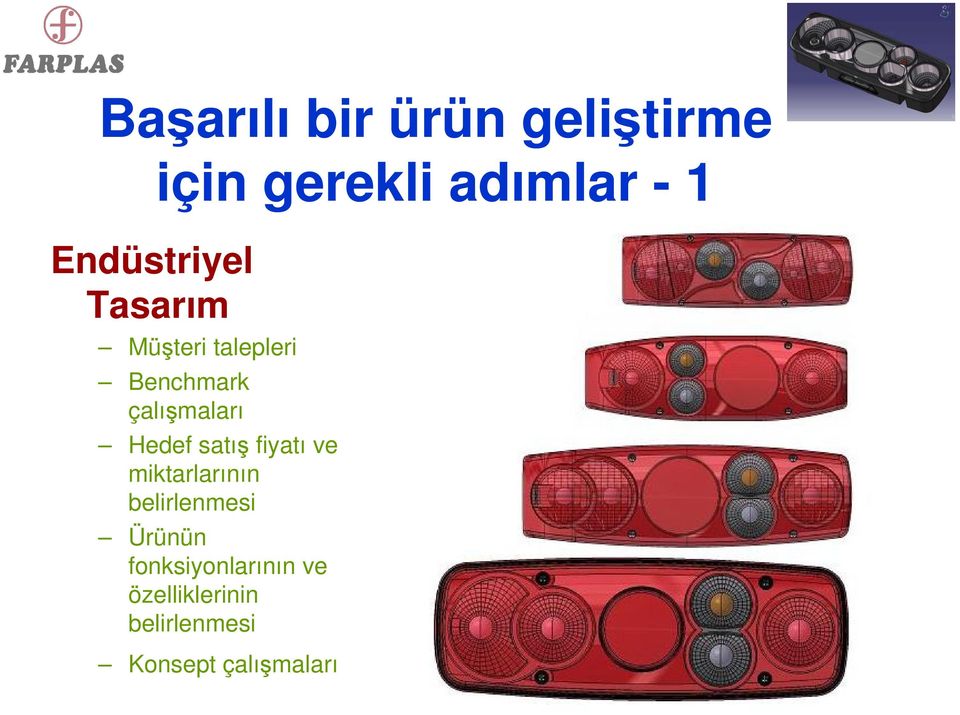 Hedef satış fiyatı ve miktarlarının belirlenmesi Ürünün