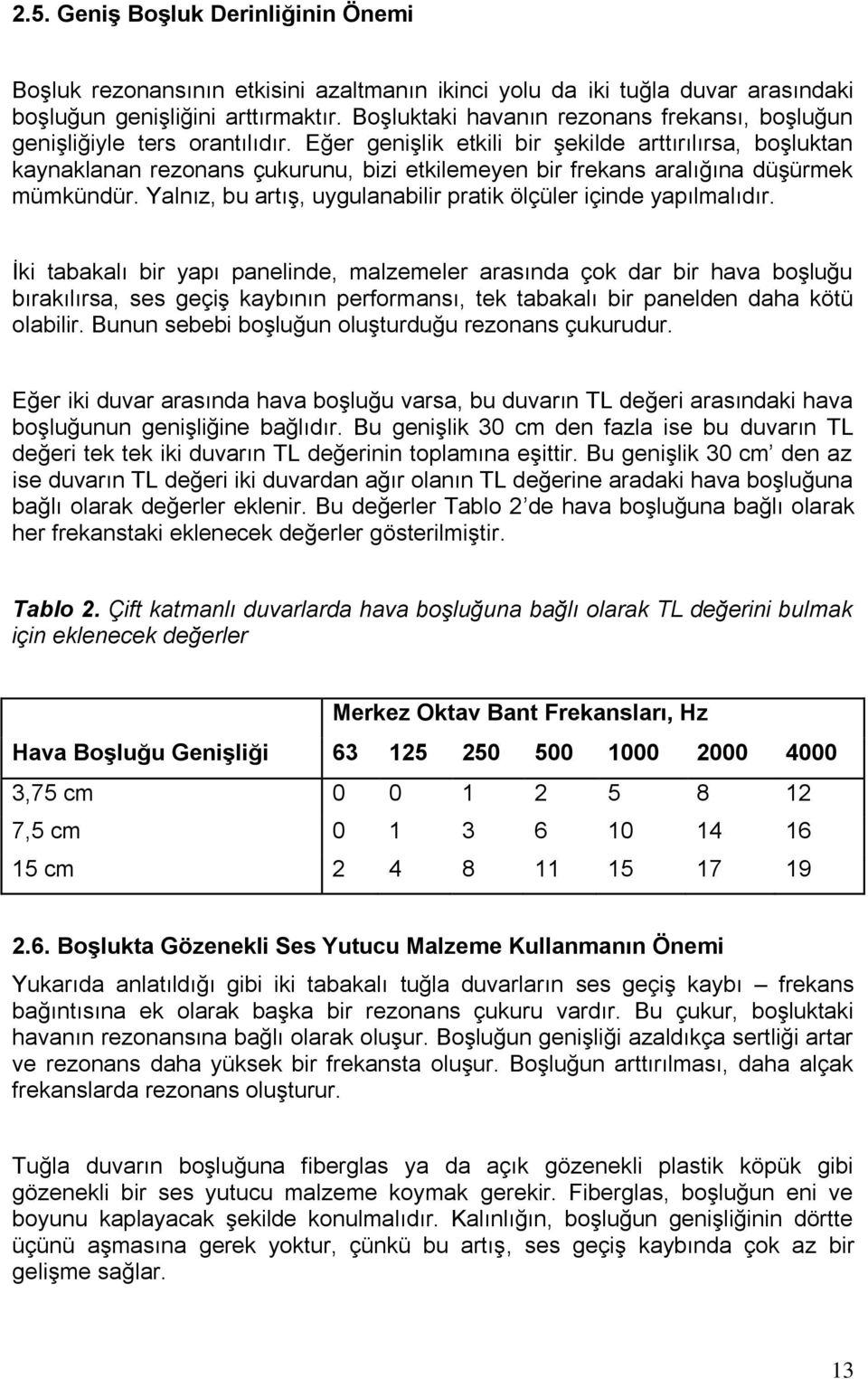 Eğer genişlik etkili bir şekilde arttırılırsa, boşluktan kaynaklanan rezonans çukurunu, bizi etkilemeyen bir frekans aralığına düşürmek mümkündür.