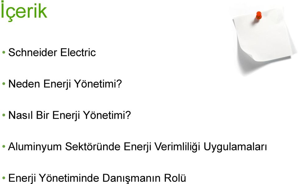 Aluminyum Sektöründe Enerji Verimliliği