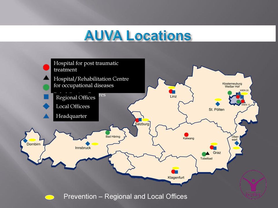 diseases Rehabiltation Centres Regional Offices