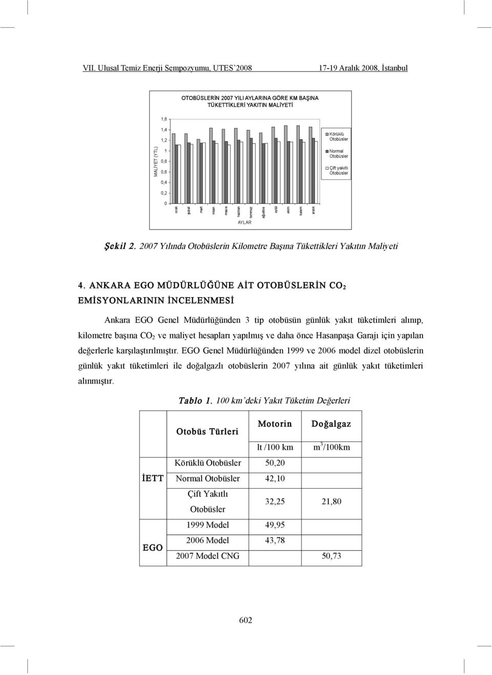 yapılmı ve daha önce Hasanpa a Garajı için yapılan de erlerle kar ıla tırılmı tır.