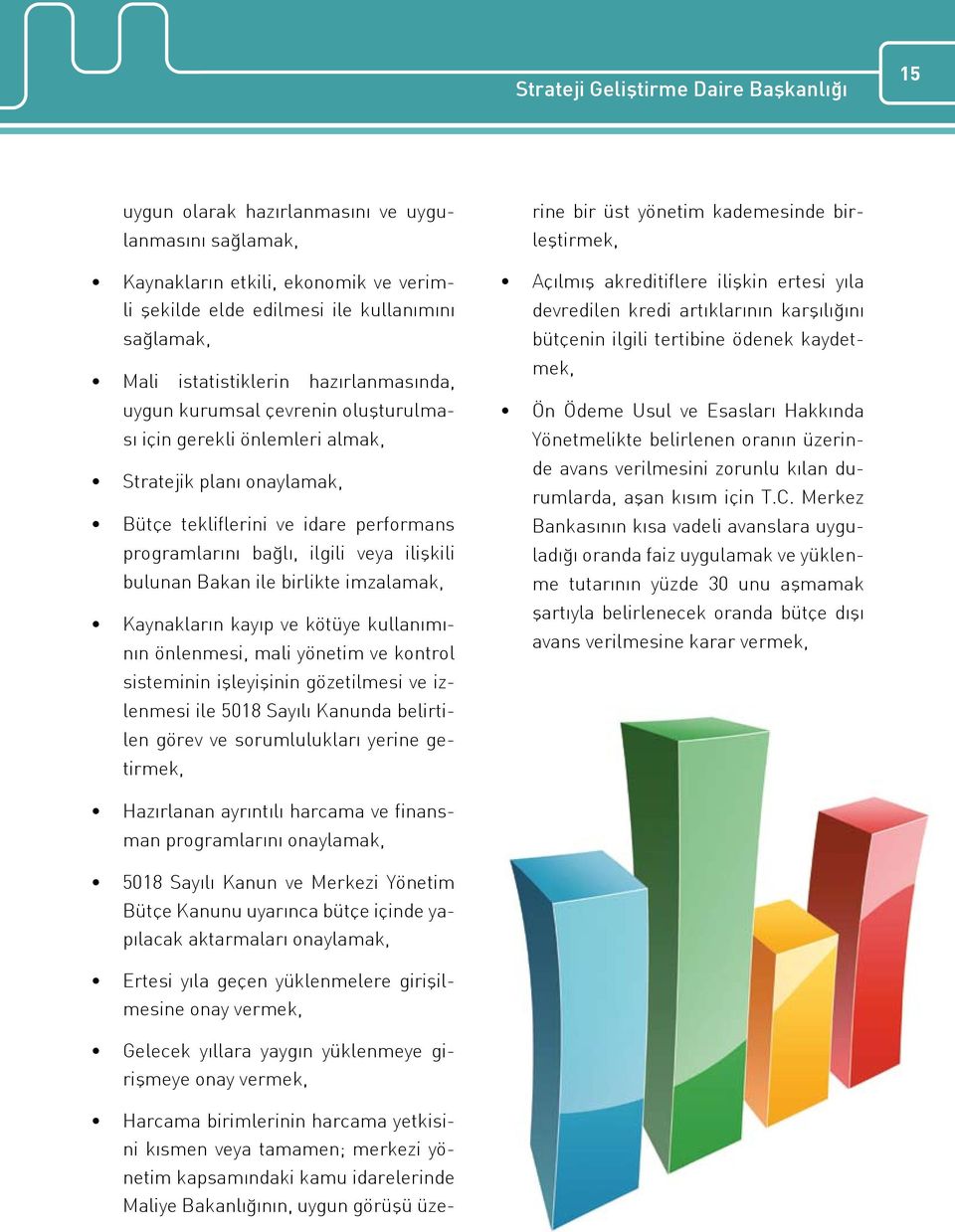 ilişkili bulunan Bakan ile birlikte imzalamak, Kaynakların kayıp ve kötüye kullanımının önlenmesi, mali yönetim ve kontrol sisteminin işleyişinin gözetilmesi ve izlenmesi ile 5018 Sayılı Kanunda