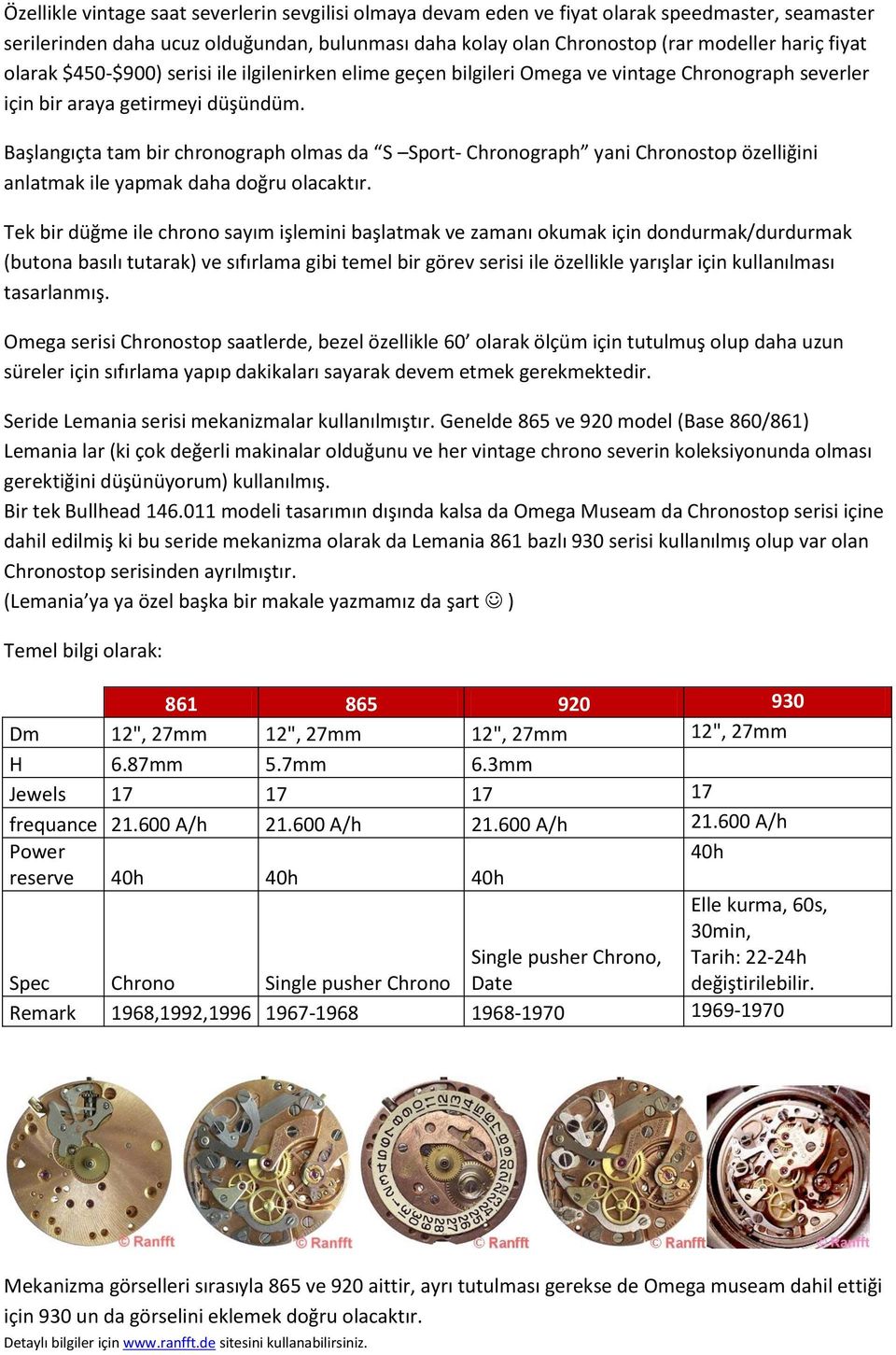 Başlangıçta tam bir chronograph olmas da S Sport- Chronograph yani Chronostop özelliğini anlatmak ile yapmak daha doğru olacaktır.