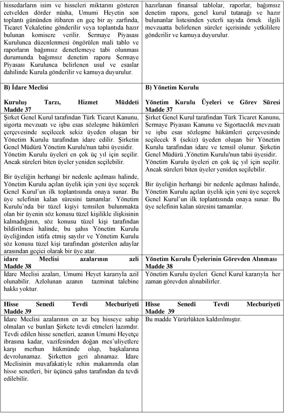 Sermaye Piyasası Kurulunca düzenlenmesi öngörülen mali tablo ve raporların bağımsız denetlemeye tabi olunması durumunda bağımsız denetim raporu Sermaye Piyasası Kurulunca belirlenen usul ve esaslar