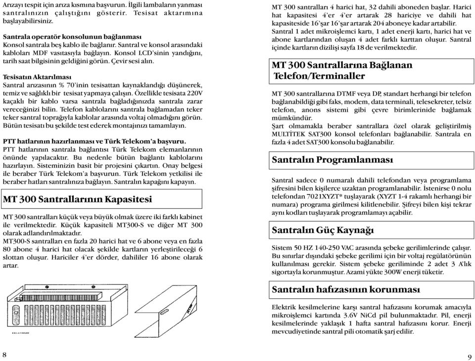 Konsol LCD sinin yandýðýný, tarih saat bilgisinin geldiðini görün. Çevir sesi alýn.