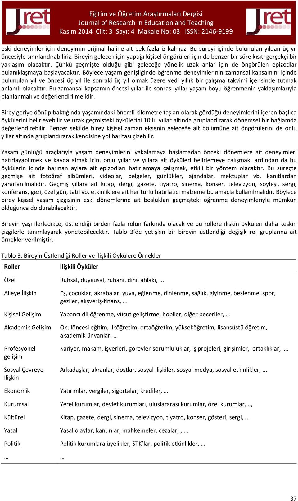 Çünkü geçmişte olduğu gibi geleceğe yönelik uzak anlar için de öngörülen epizodlar bulanıklaşmaya başlayacaktır.