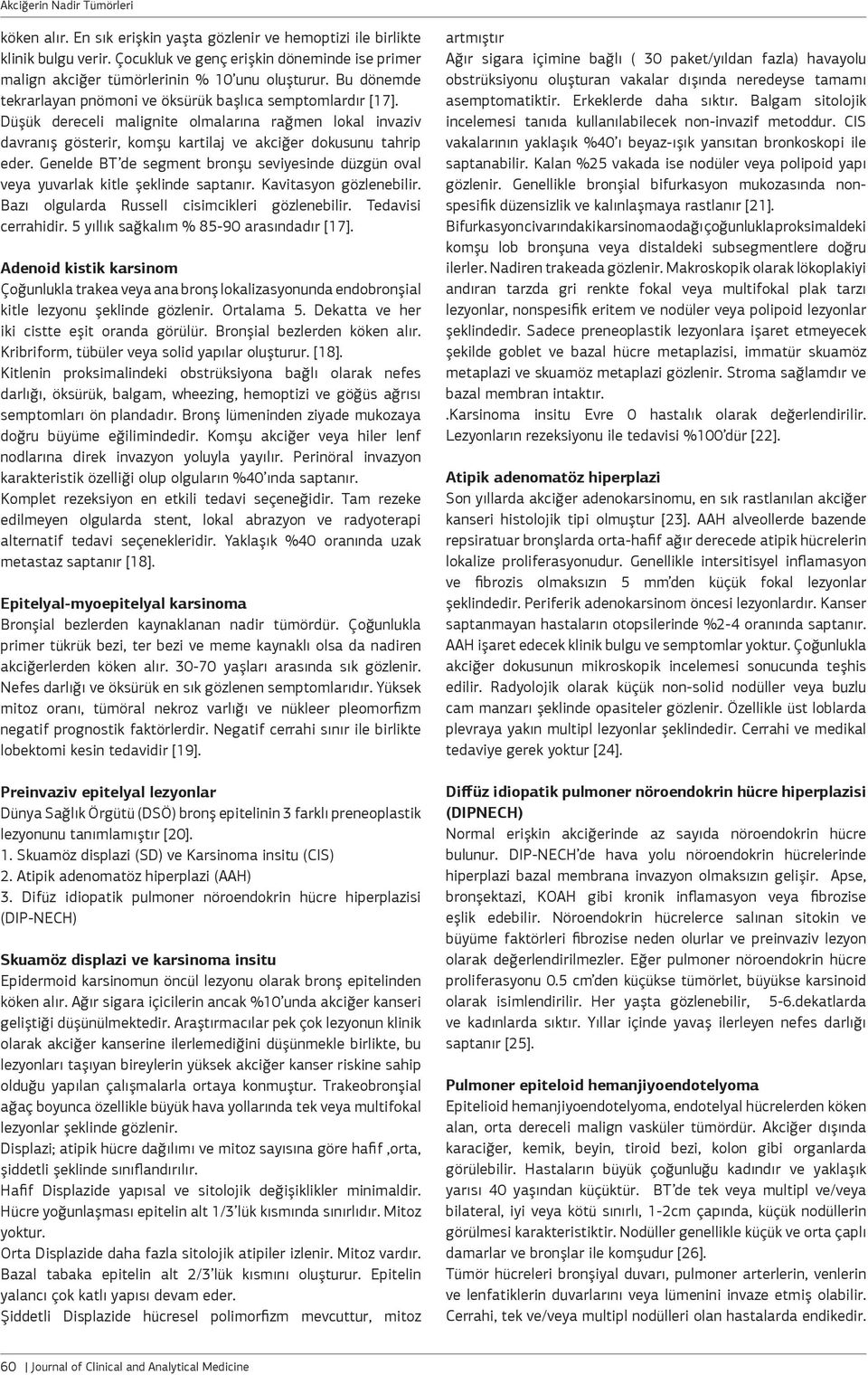 Genelde BT de segment bronşu seviyesinde düzgün oval veya yuvarlak kitle şeklinde saptanır. Kavitasyon gözlenebilir. Bazı olgularda RusselI cisimcikleri gözlenebilir. Tedavisi cerrahidir.