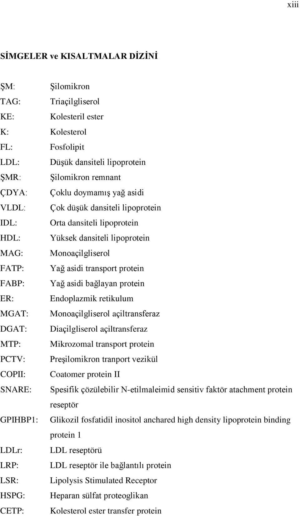 protein ER: Endoplazmik retikulum MGAT: Monoaçilgliserol açiltransferaz DGAT: Diaçilgliserol açiltransferaz MTP: Mikrozomal transport protein PCTV: Preşilomikron tranport vezikül COPII: Coatomer