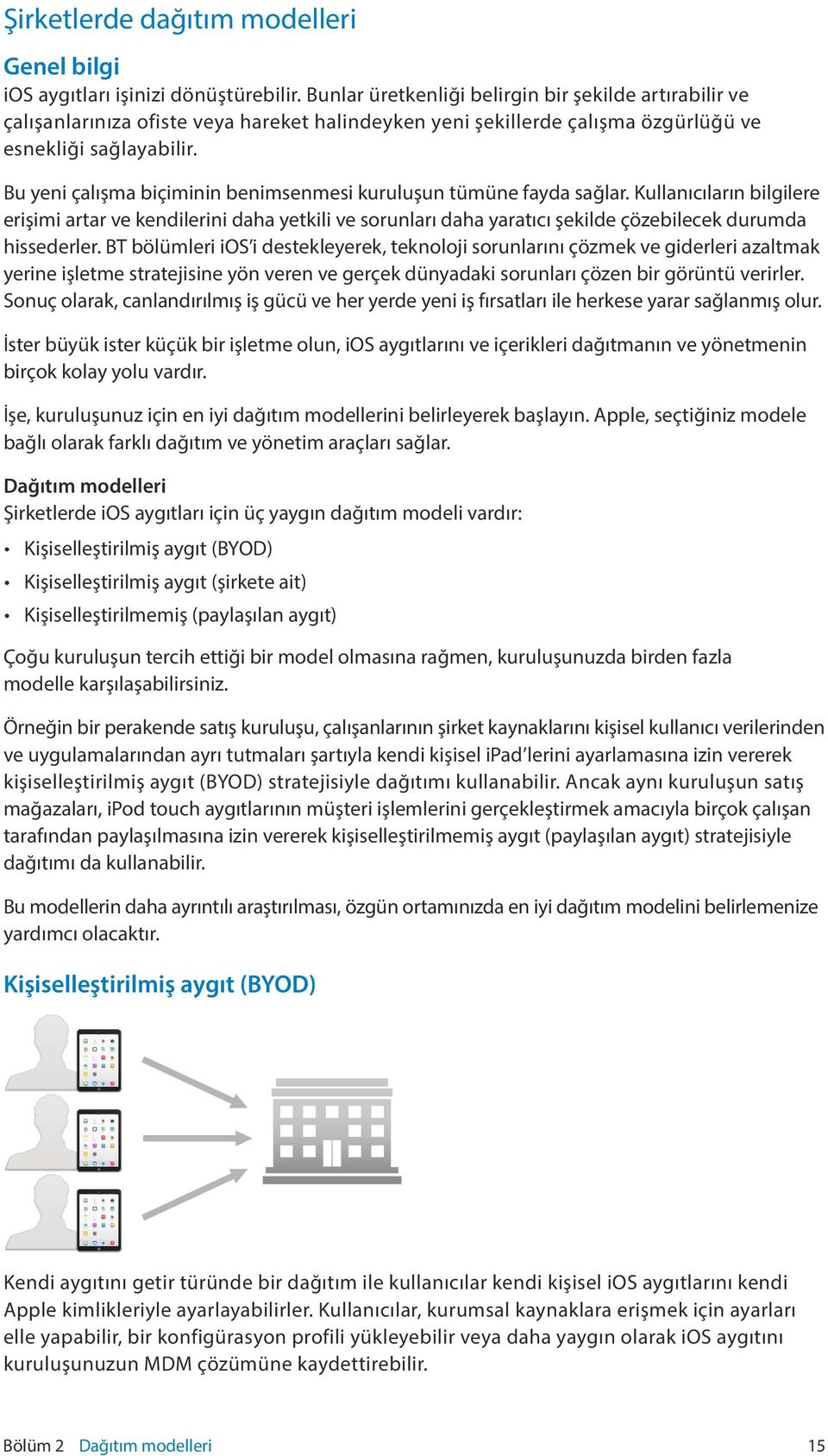 Bu yeni çalışma biçiminin benimsenmesi kuruluşun tümüne fayda sağlar.