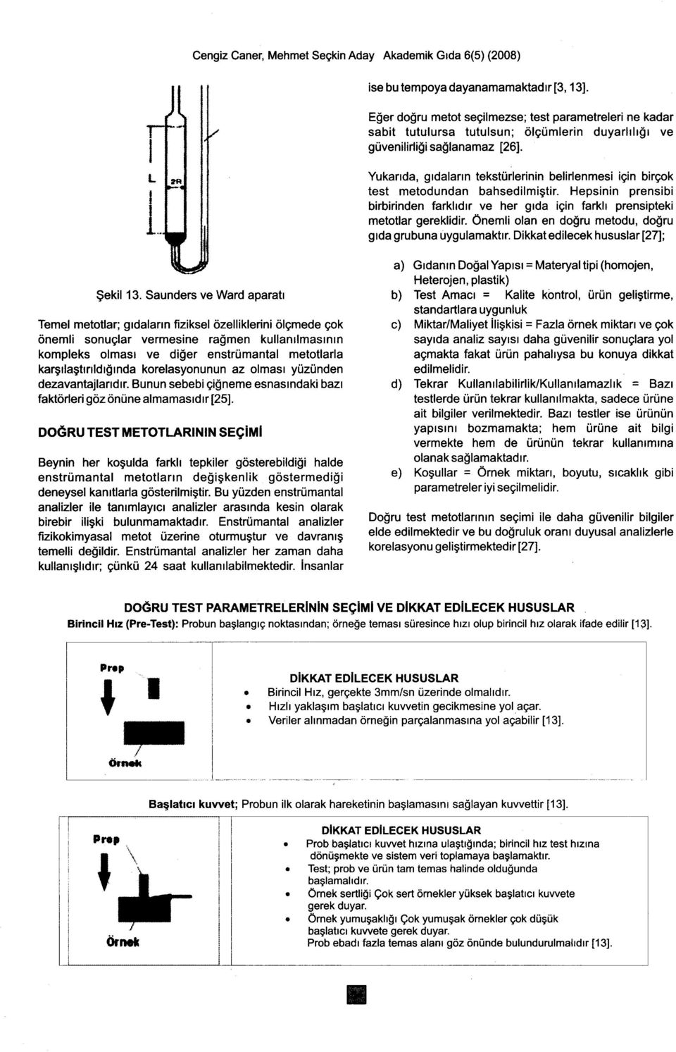 Onemli olan en do$ru metodu, do$ru grda grubuna uygulamaktrr. Dikkat edilecek hususlar [27]; $ekil 13.