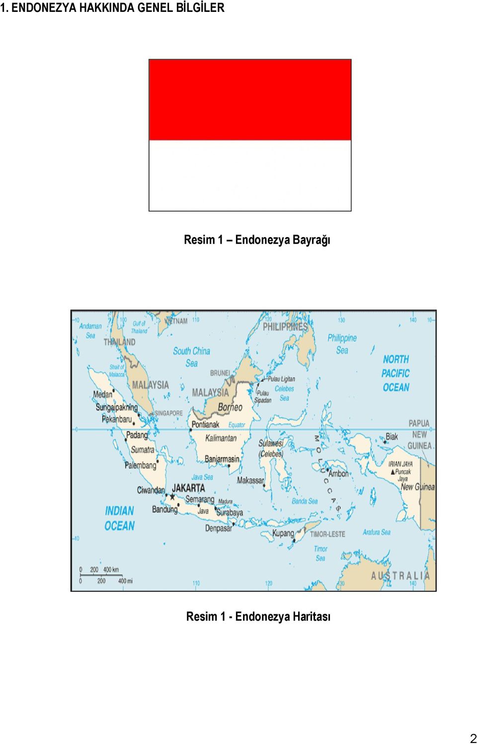 Endonezya Bayrağı Resim