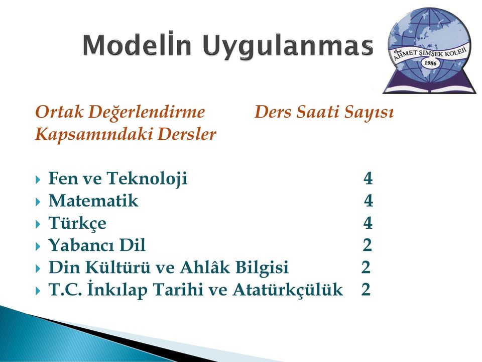 Türkçe 4 Yabancı Dil 2 Din Kültürü ve Ahlâk
