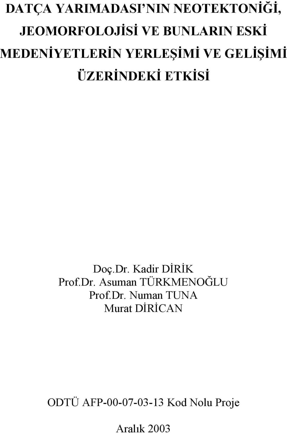 Doç.Dr.