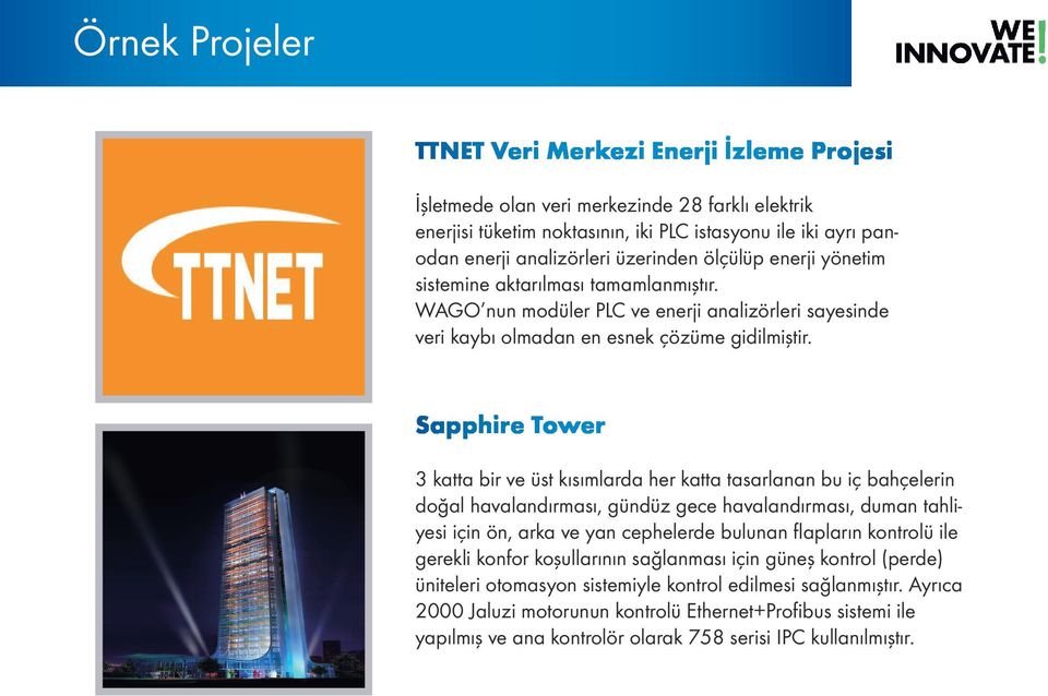 Sapphire Tower 3 katta bir ve üst kısımlarda her katta tasarlanan bu iç bahçelerin do ğal havalandırması, gündüz gece havalandırması, duman tahliyesi için ön, arka ve yan cephelerde bulunan flapların