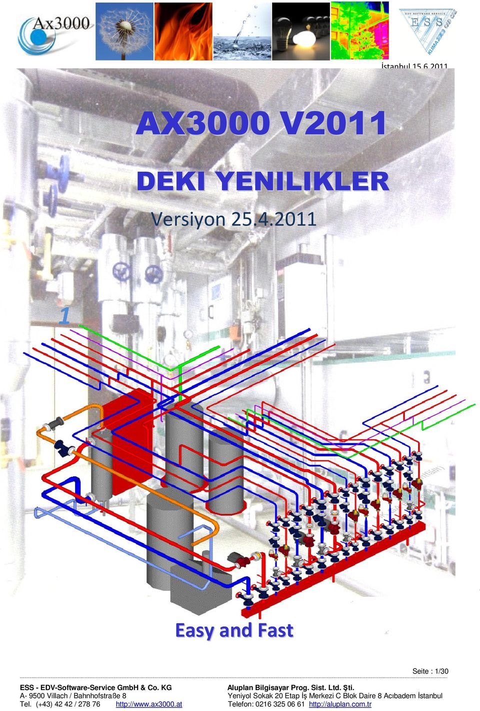 YENILIKLER Versiyon 25.