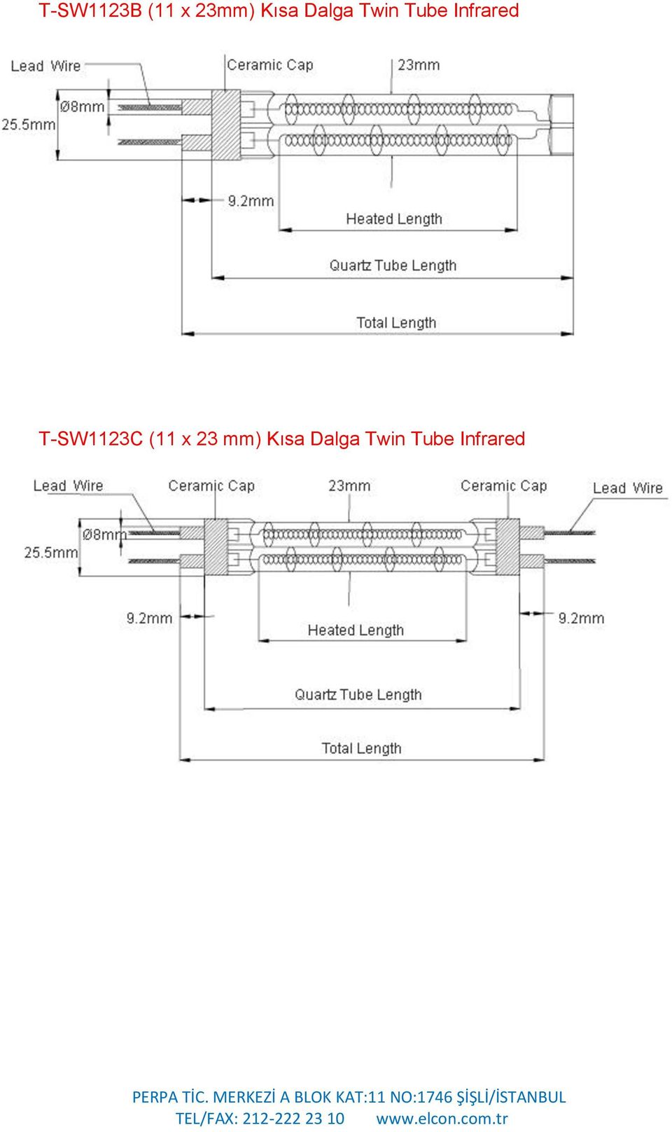 Infrared T-SW1123C (11 x