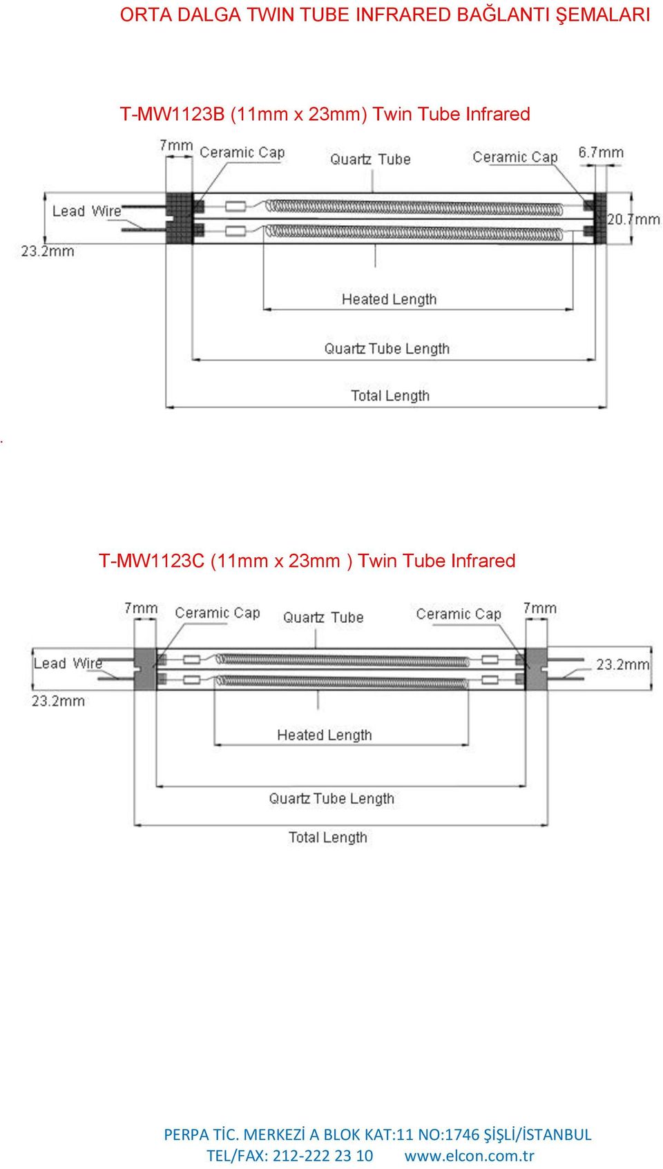 x 23mm) Twin Tube Infrared.