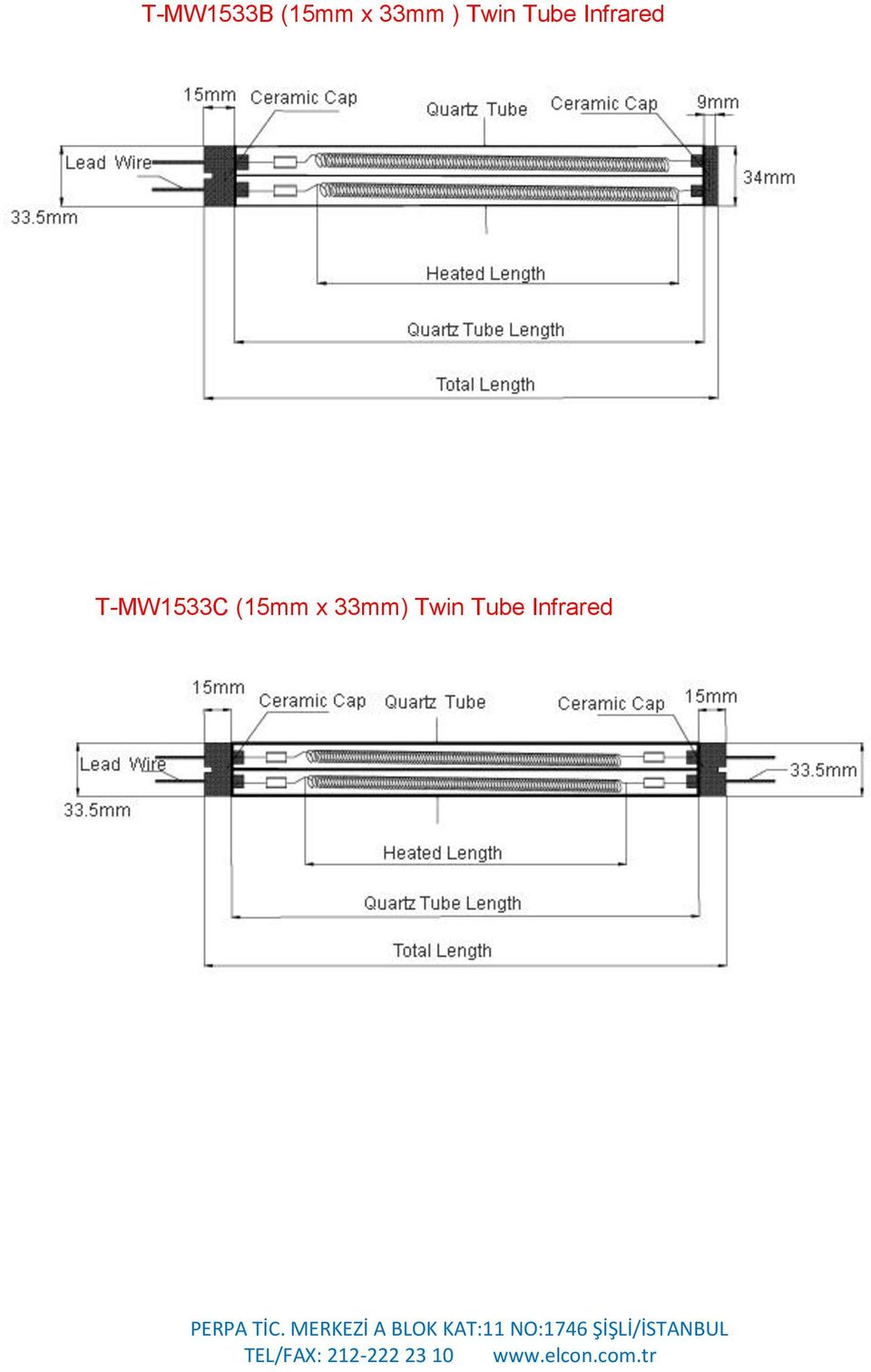 Infrared T-MW1533C