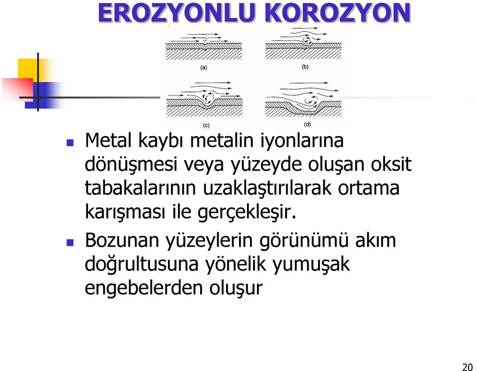 uzaklaştırılarak ortama karışması ile gerçekleşir.