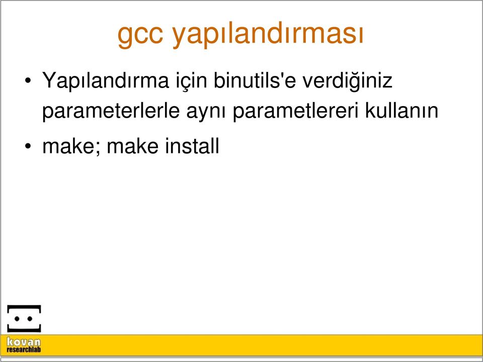 verdiğiniz parameterlerle