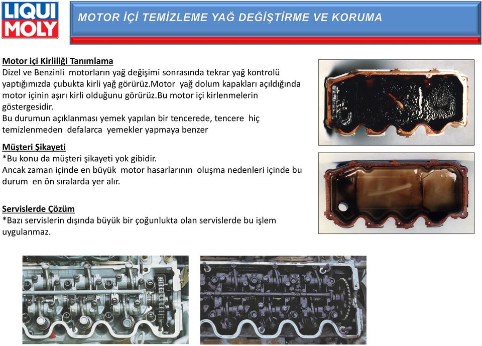 Bu durumun açıklanması yemek yapılan bir tencerede, tencere hiç temizlenmeden defalarca yemekler yapmaya benzer Müşteri Şikayeti *Bu konu da müşteri şikayeti