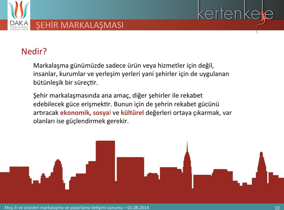 yani şehirler için de uygulanan bütünleşik bir süreçnr.