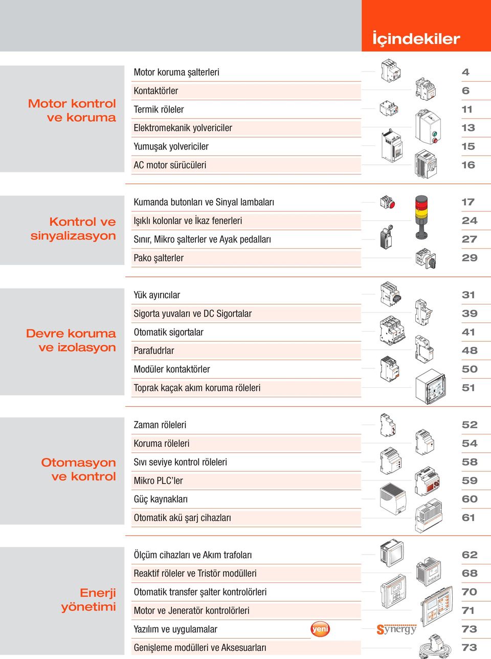 man rese 0, 0, 0, 0, 0,0 0,0 0, I nx1 autorese R1 tx1 I nx I nx0, man rese tx İçindekiler Motor koruma şalterleri 4 Motor kontrol ve koruma Kontaktörler Termik röleler Elektromekanik yolvericiler 6