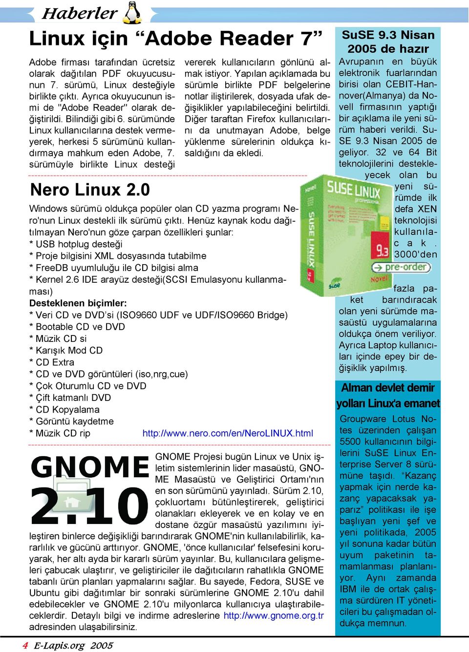 sürümüyle birlikte Linux desteği Nero Linux 2.0 vererek kullanıcıların gönlünü almak istiyor.