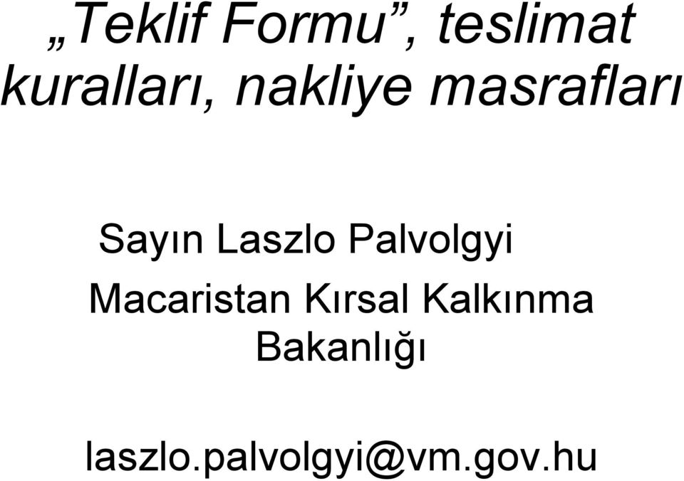 Palvolgyi Macaristan Kırsal