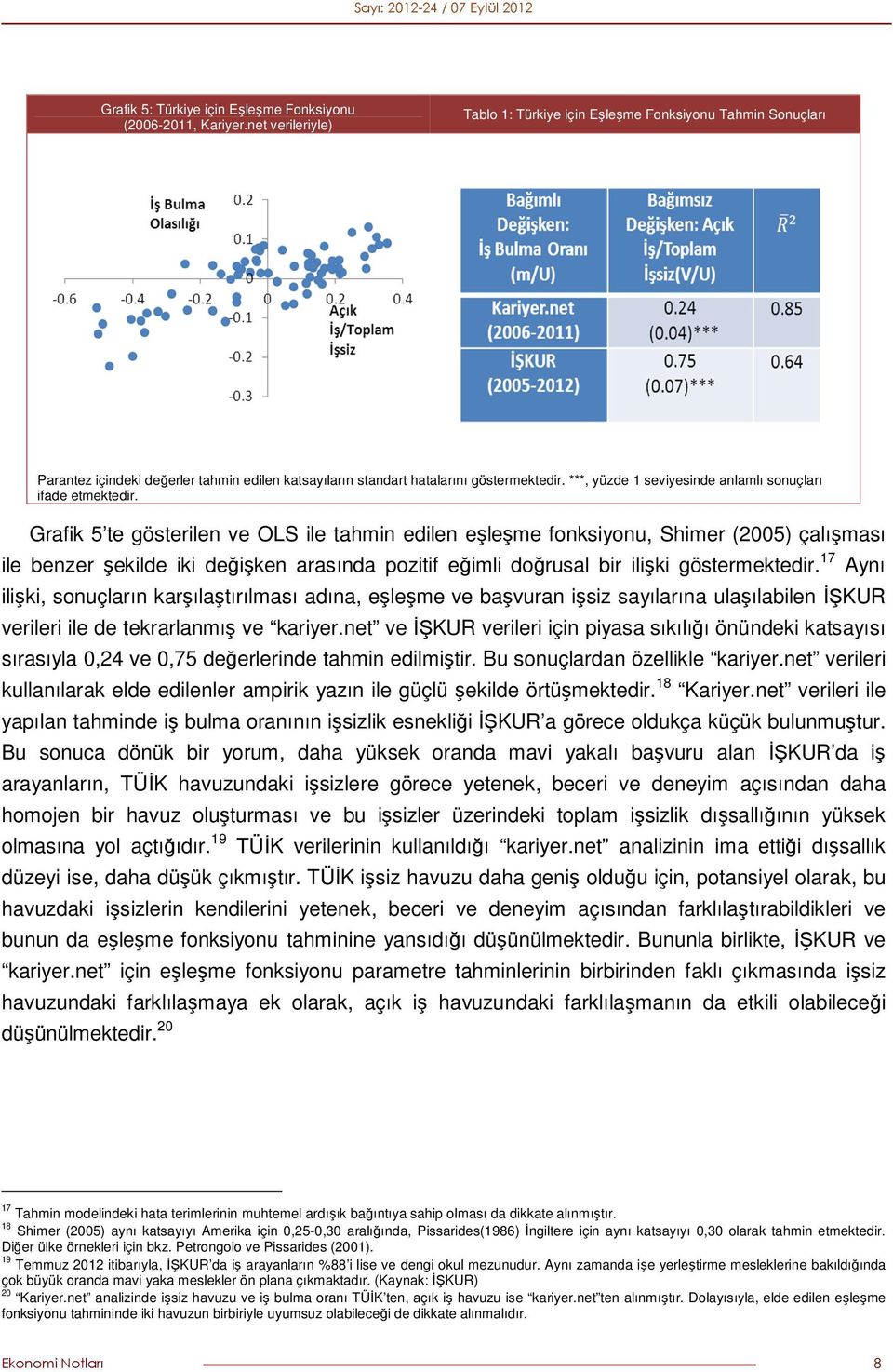 ***, yüzde 1 seviyesinde anlamlı sonuçları ifade etmektedir.