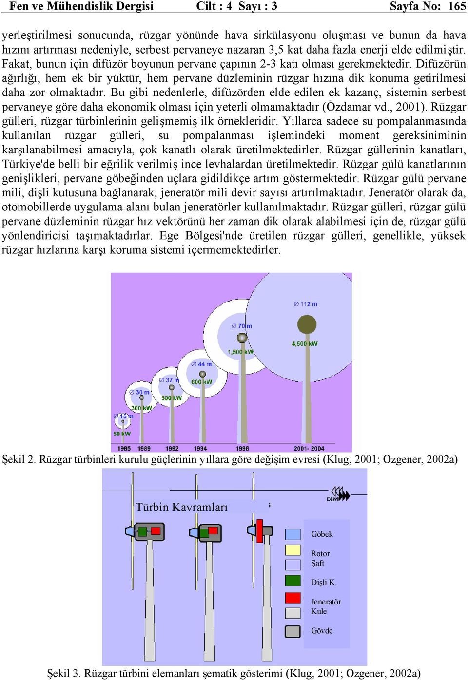 Difüzörün ağırlığı, hem ek bir yüktür, hem pervane düzleminin rüzgar hızına dik konuma getirilmesi daha zor olmaktadır.