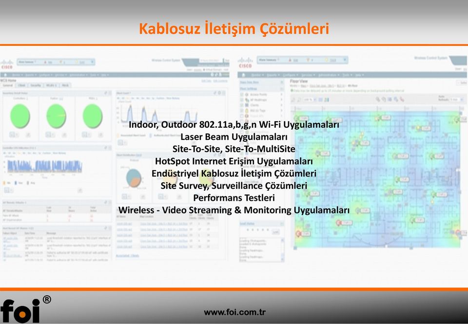 MultiSite HotSpot Internet Erişim Uygulamaları Endüstriyel Kablosuz İletişim