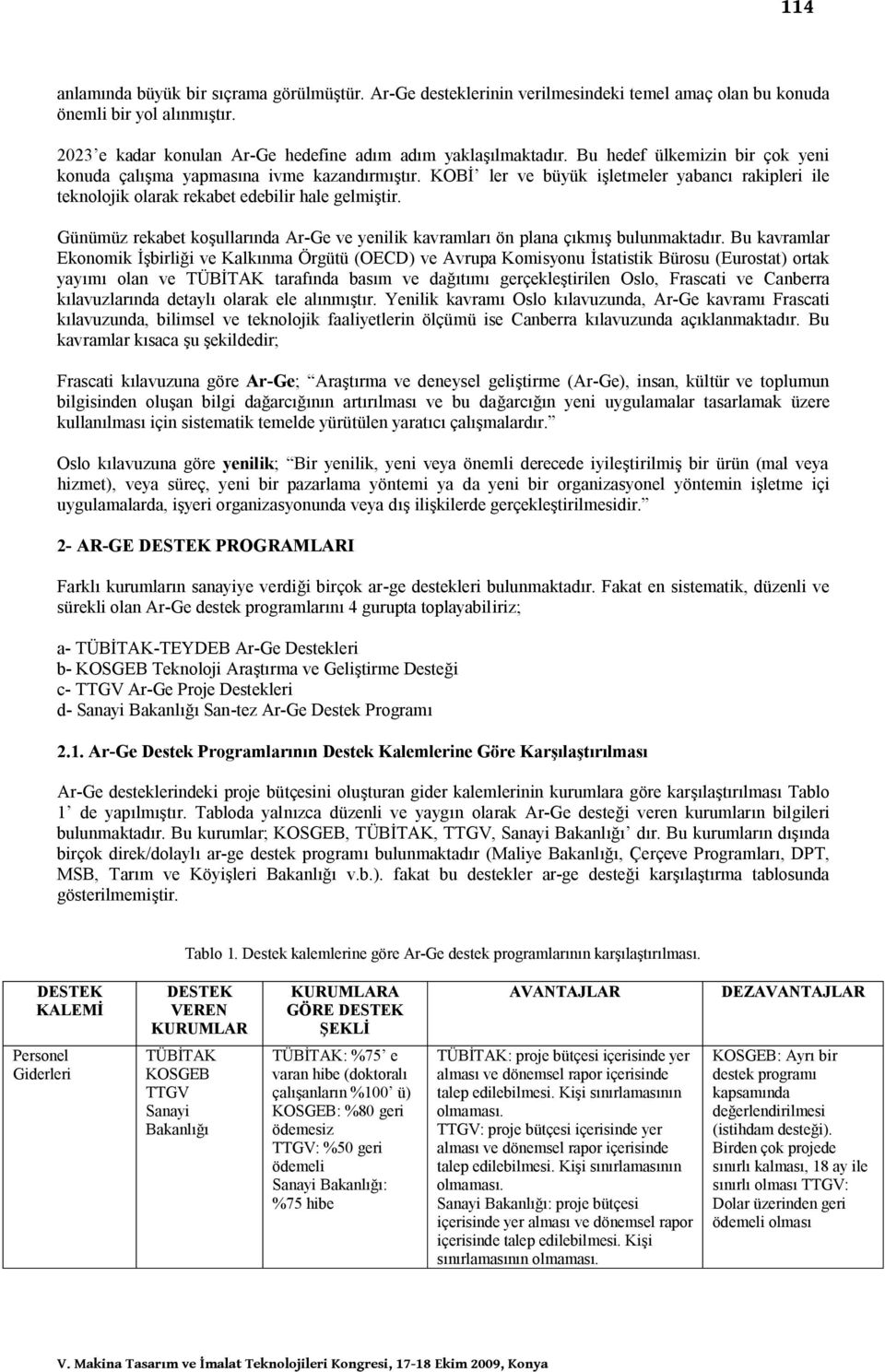 Günümüz rekabet koşullarında Ar-Ge ve yenilik kavramları ön plana çıkmış bulunmaktadır.