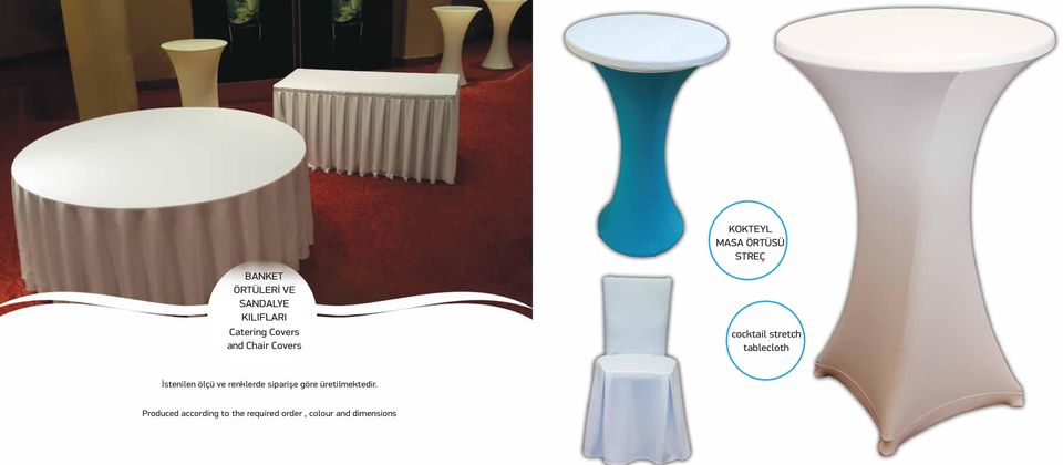 tablecloth İstenilen ölçü ve renklerde siparişe göre