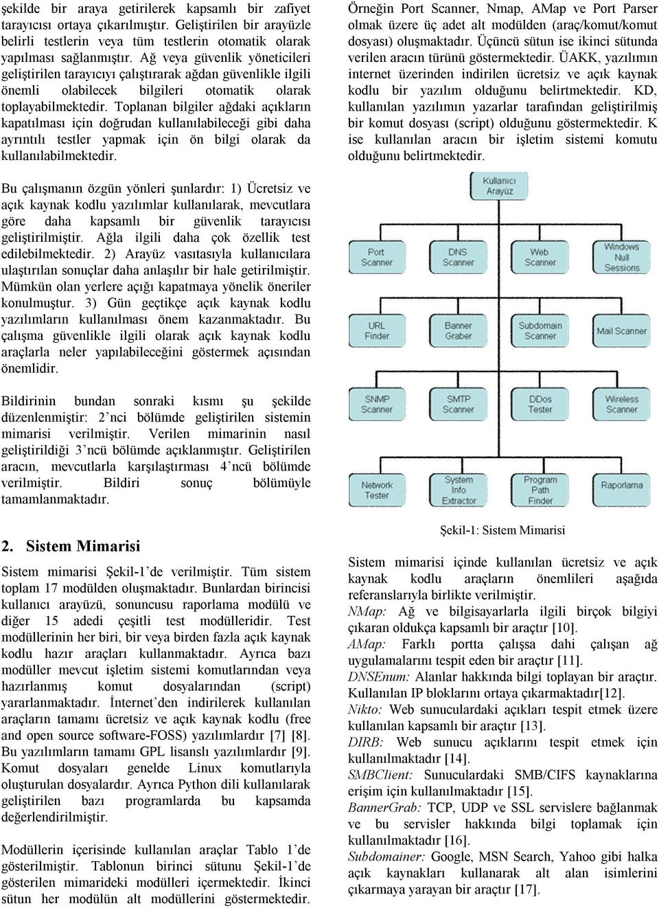 Toplanan bilgiler ağdaki açıkların kapatılması için doğrudan kullanılabileceği gibi daha ayrıntılı testler yapmak için ön bilgi olarak da kullanılabilmektedir.