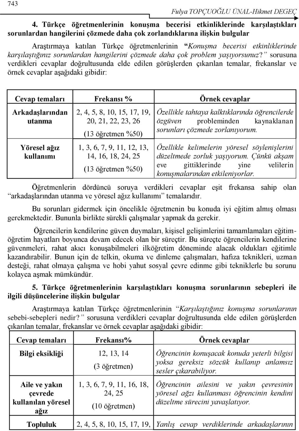 becerisi etkinliklerinde karşılaştığınız sorunlardan hangilerini çözmede daha çok problem yaşıyorsunuz?