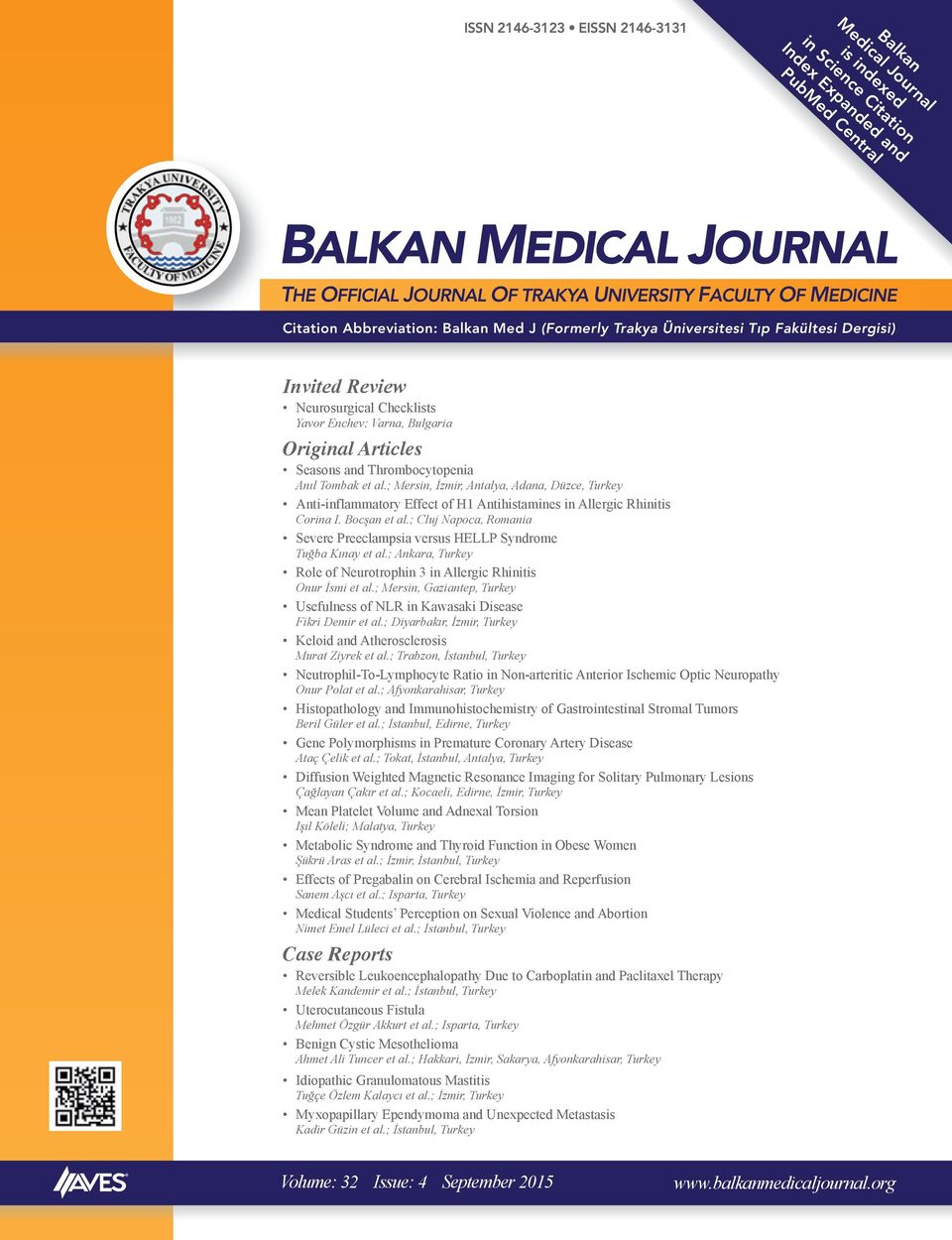 ; Mersin, İzmir, Antalya, Adana, Düzce, Turkey Anti-inflammatory Effect of H1 Antihistamines in Allergic Rhinitis Corina I. Bocşan et al.