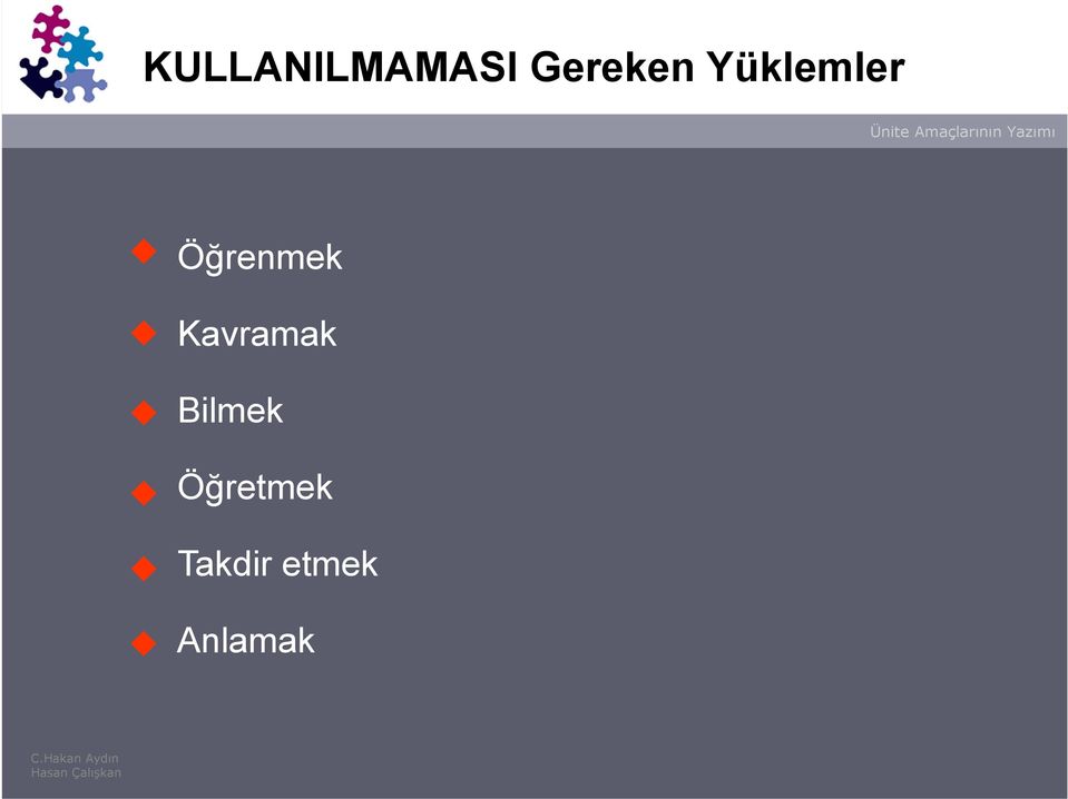 Öğrenmek Kavramak