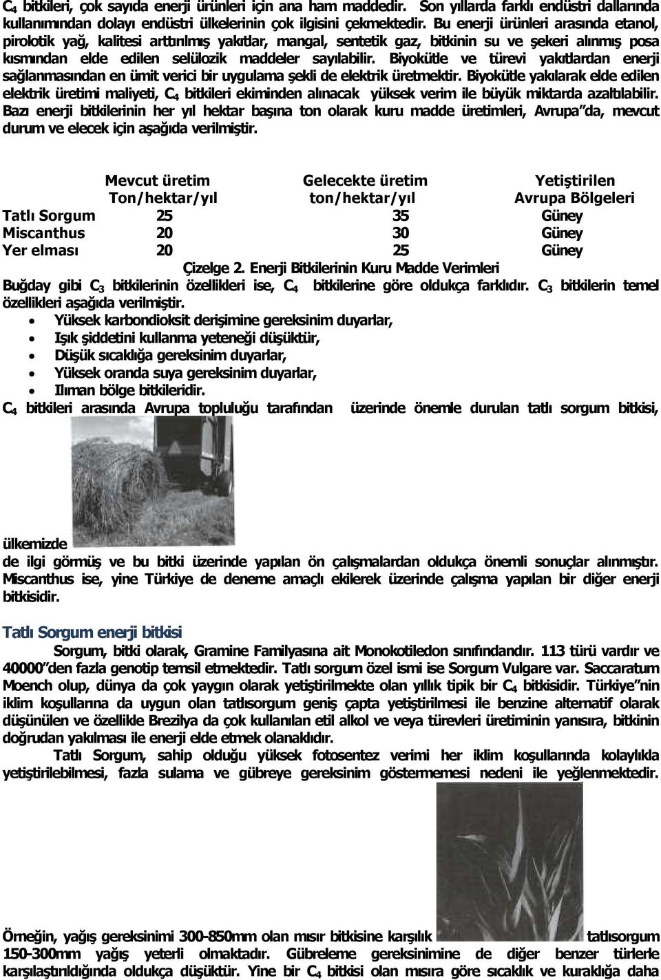 Biyokütle ve türevi yak tlardan enerji sağlanmas ndan en ümit verici bir uygulama şekli de elektrik üretmektir.