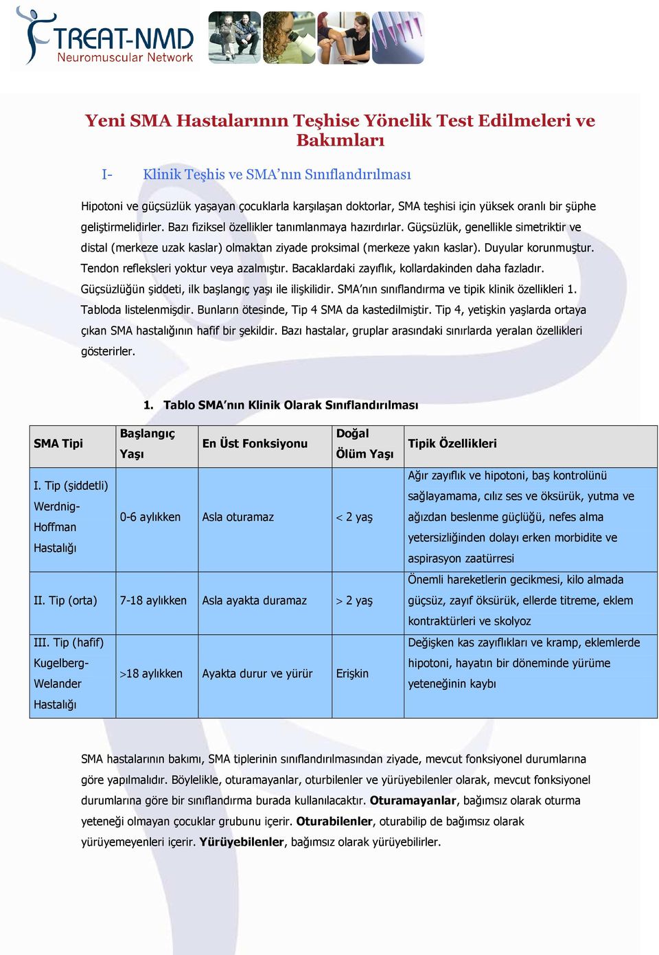 Güçsüzlük, genellikle simetriktir ve distal (merkeze uzak kaslar) olmaktan ziyade proksimal (merkeze yakın kaslar). Duyular korunmuştur. Tendon refleksleri yoktur veya azalmıştır.