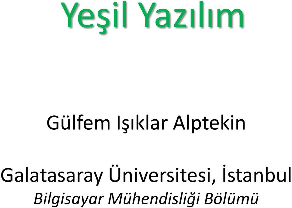 Galatasaray Üniversitesi,