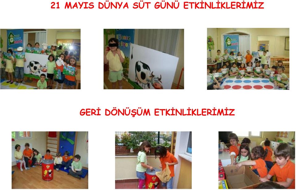 ETKİNLİKLERİMİZ