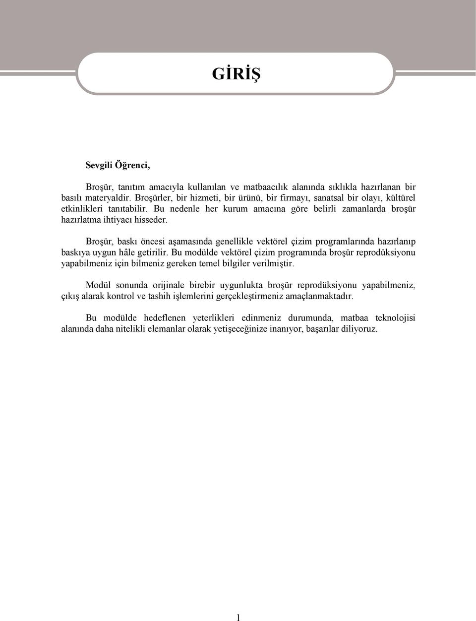 Broşür, baskı öncesi aşamasında genellikle vektörel çizim programlarında hazırlanıp baskıya uygun hâle getirilir.