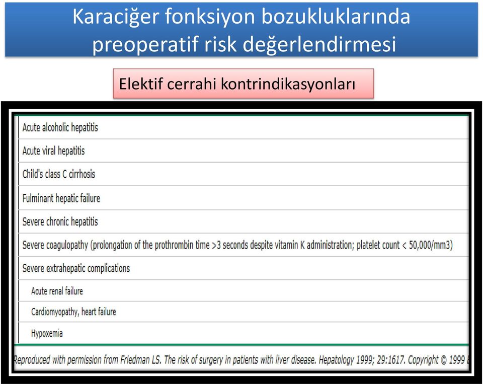 preoperatif risk