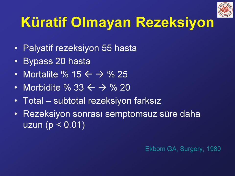 subtotal rezeksiyon farksız Rezeksiyon sonrası