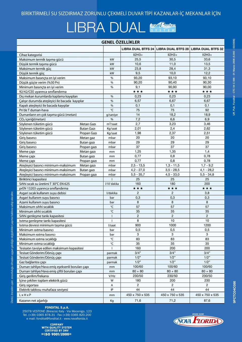 13,5 Maksimum termik güç kw 23,8 28,4 31,3 Düşük termik güç kw 9,5 10,0 12,2 Maksimum basınçta en iyi verim % 93,20 93,10 93,10 Düşük güçte verim (%30 Pn) % 90,20 90,40 90,30 Minimum basınçta en iyi