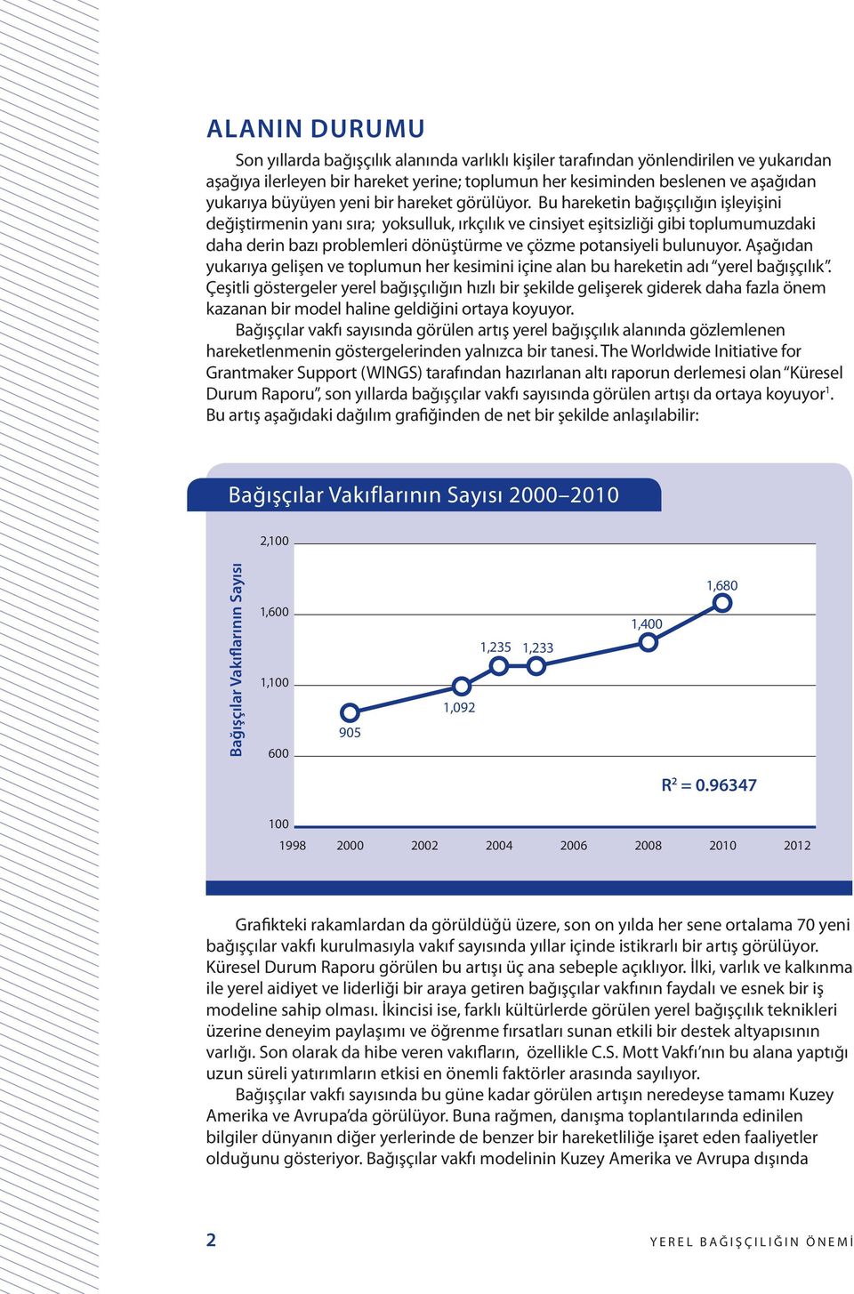 Bu hareketin bağışçılığın işleyişini değiştirmenin yanı sıra; yoksulluk, ırkçılık ve cinsiyet eşitsizliği gibi toplumumuzdaki daha derin bazı problemleri dönüştürme ve çözme potansiyeli bulunuyor.