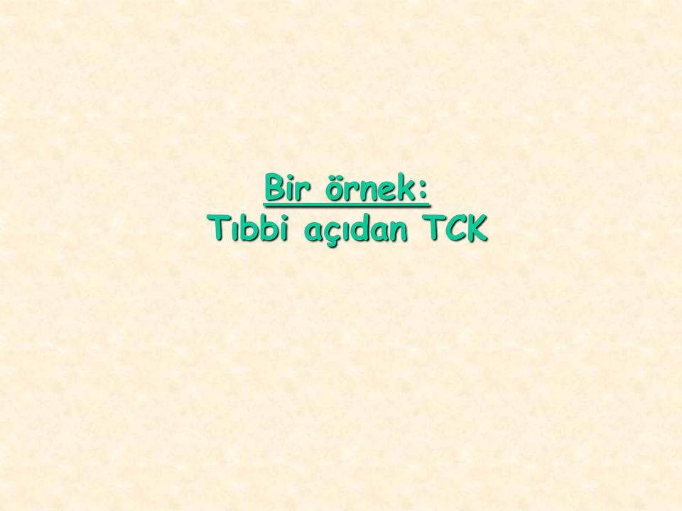 Tıbbi