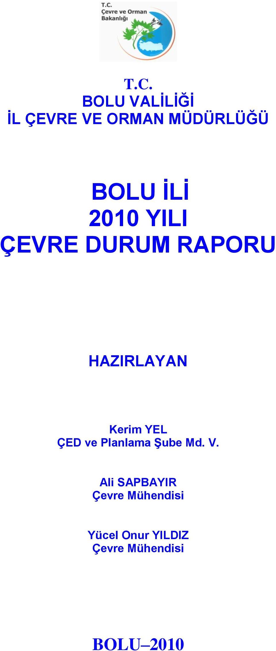 Planlama Şube Md. V.